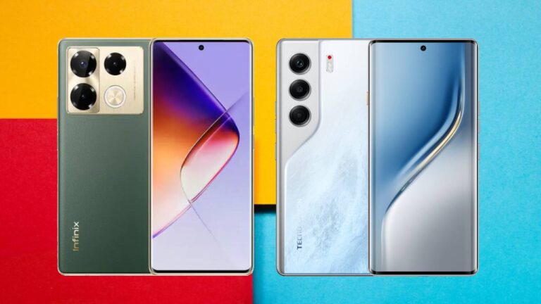 Infinix Note 40 Pro vs Tecno Camon 40 Pro: Persaingan Ketat di Segmen Menengah Premium
