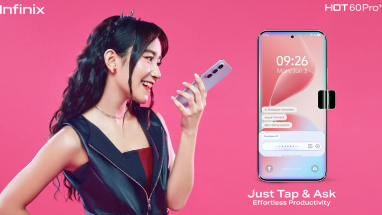 Infinix HOT 60 Pro+, Smartphone Tipis 5,95mm dengan Baterai Besar 5.160mAh