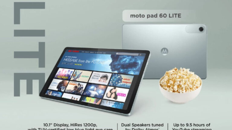 Motorola Resmi Merilis Moto Pad 60 Lite, Tablet Rp1 Jutaan dengan Rasa Premium