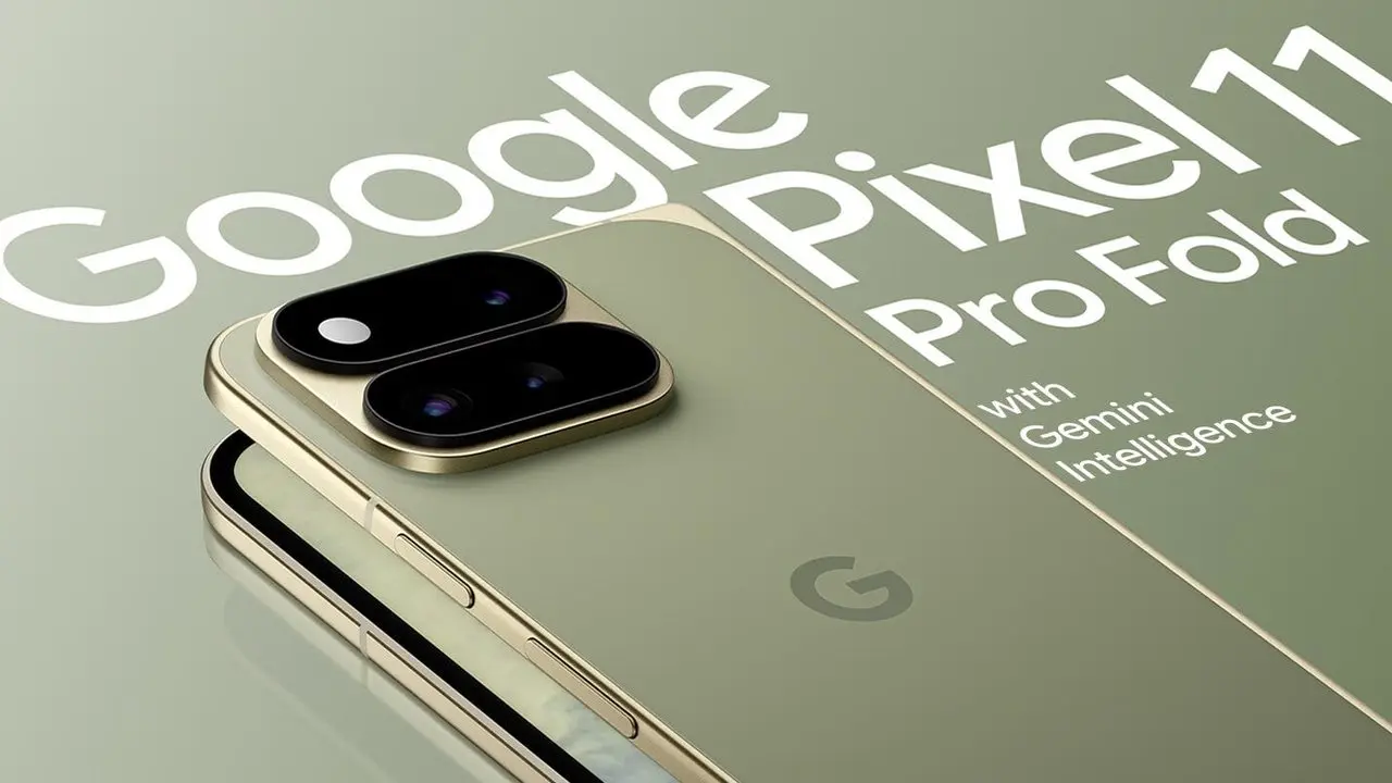 Bocoran Render Google Pixel 11 Pro Fold Muncul Jelang Peluncuran, Usung Layar 8 Inci dan Fitur Gemini