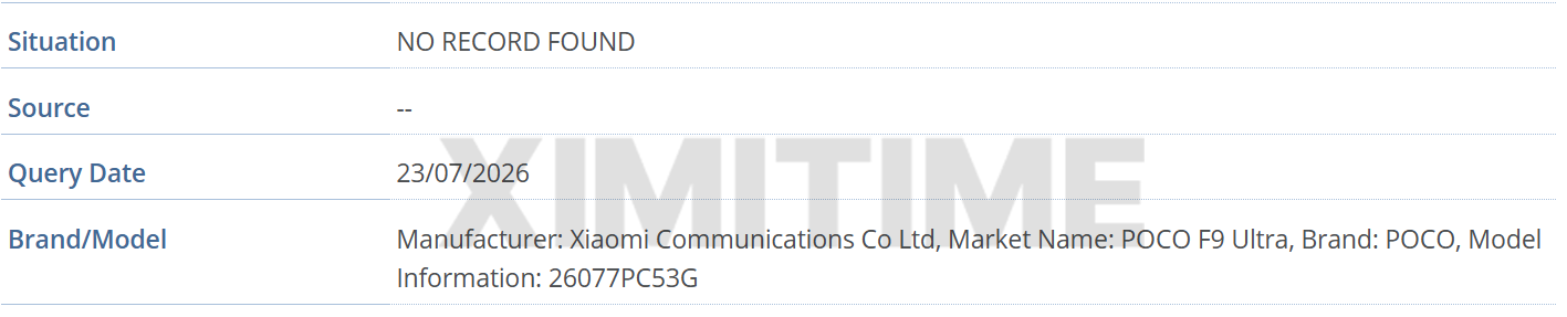 POCO F9 Pro dan F9 Ultra Lolos Sertifikasi GSMA, Siap Rilis Secara Global