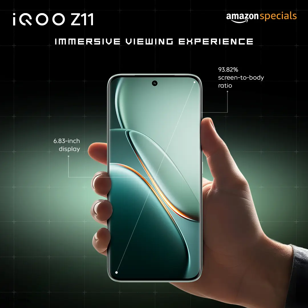 Jelang Rilis, iQOO Z11 Versi India Ungkap Layar AMOLED Curved 6,83 Inci dan Bezel Tipis