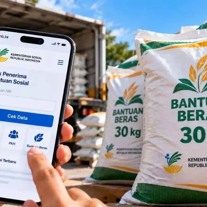 Cara Cek Bansos Beras 30 Kg Oktober-Desember 2026 Pakai NIK KTP Lewat HP