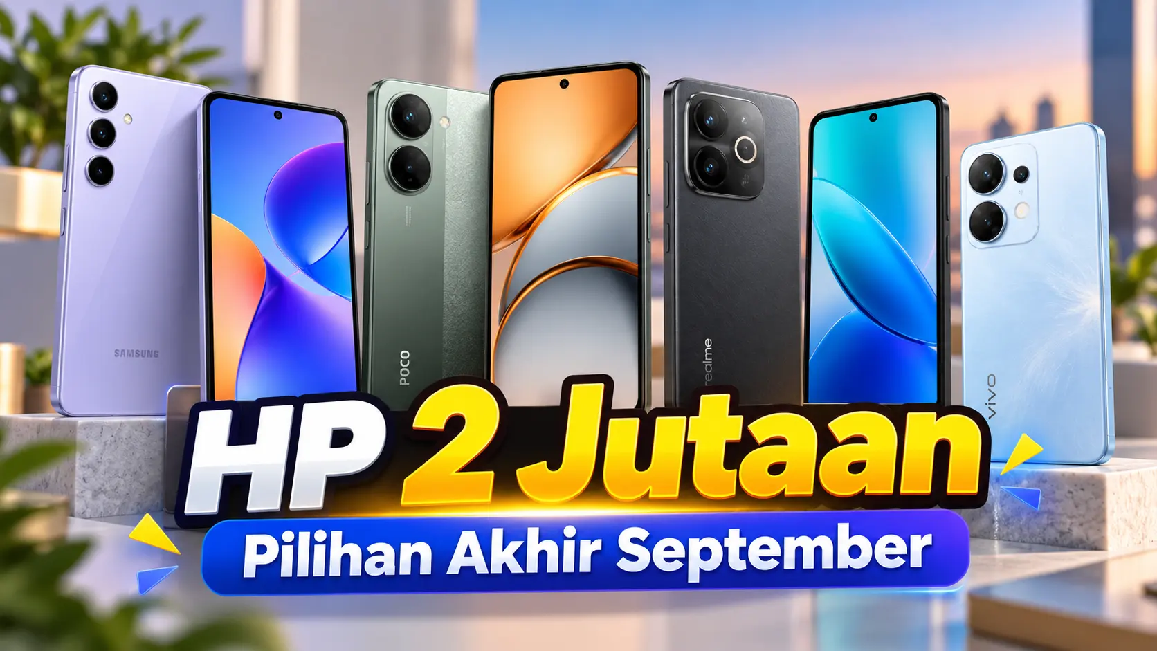 10 HP 2 Jutaan Terbaik di Akhir 2026: Spesifikasi Kompetitif di Tengah Kenaikan Harga Komponen