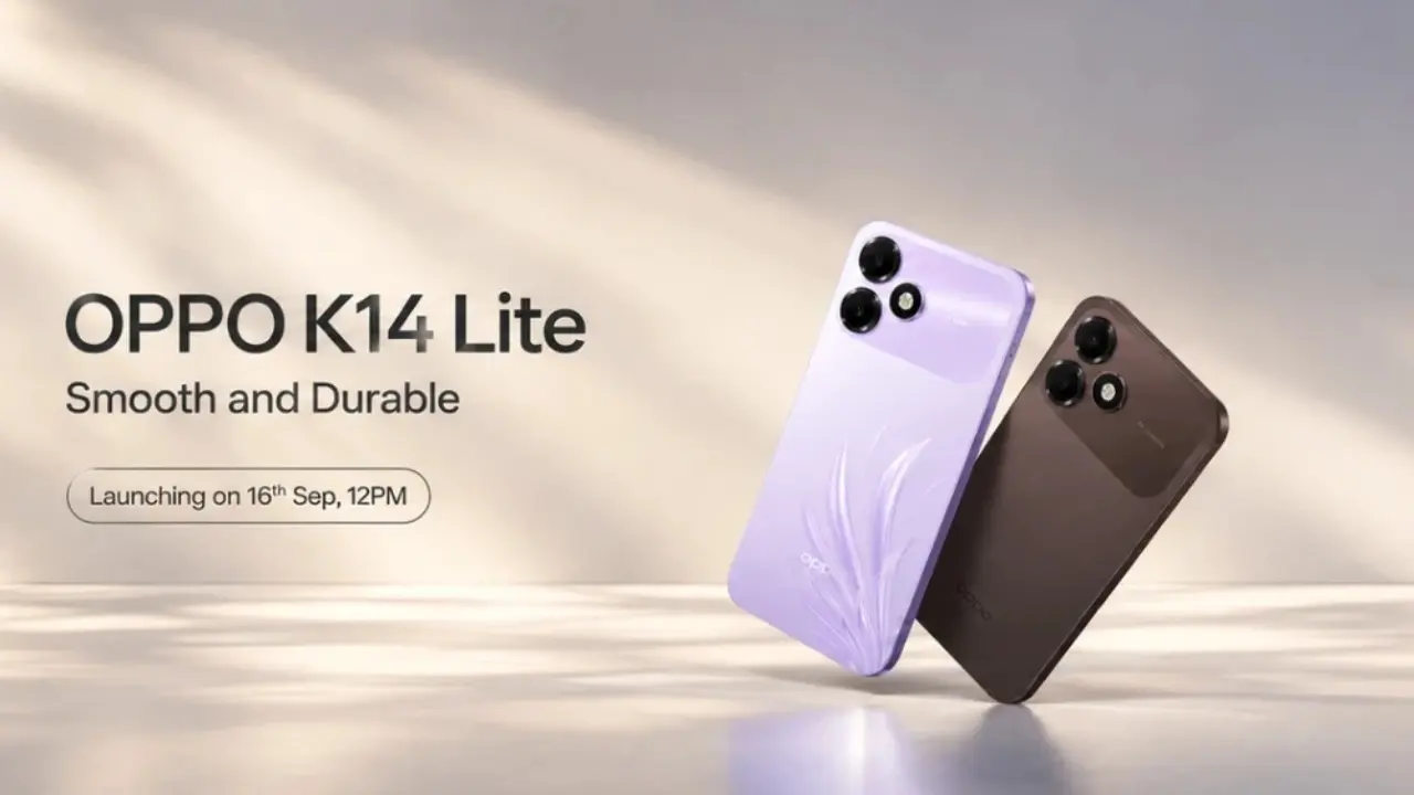 Oppo K14 Lite Meluncur 16 September Di India Bawa Baterai 7 000 Mah Untuk Aktivitas Harian