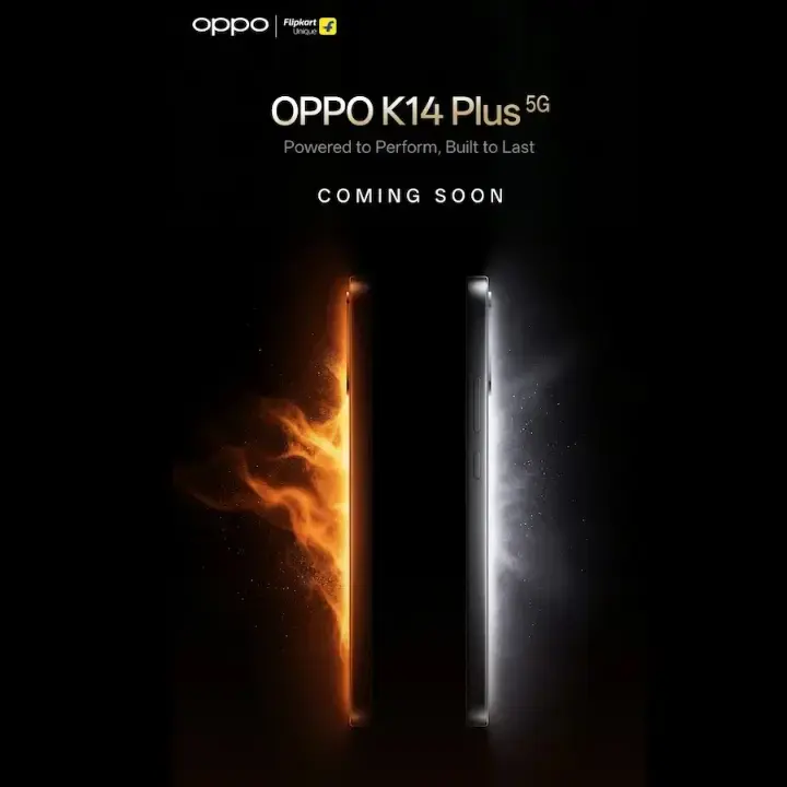 OPPO K14 Plus 5G Segera Meluncur di India, Teaser Perdana Ungkap Desain dan Warna