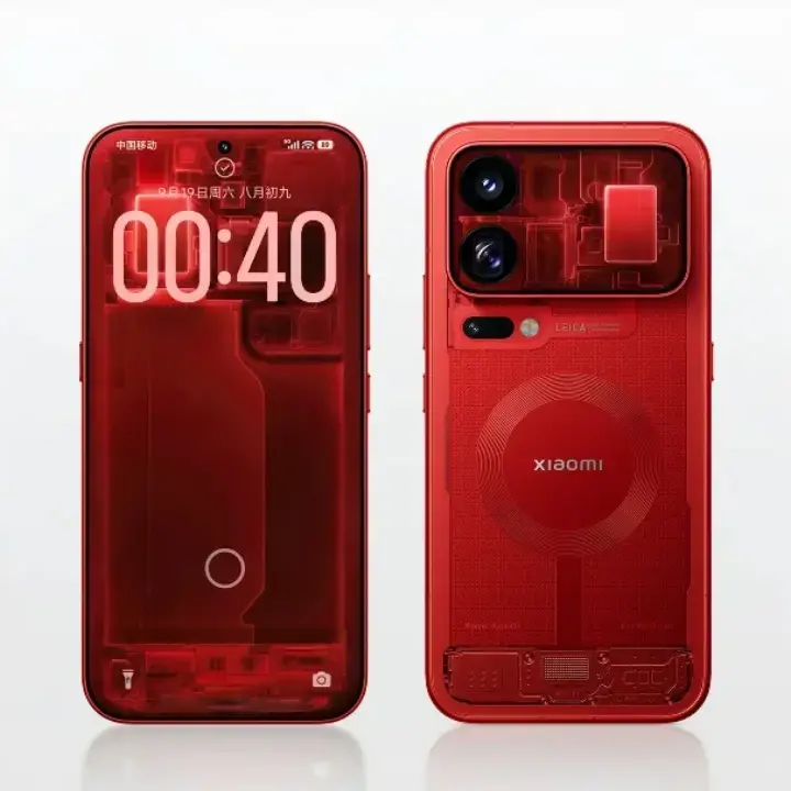 Xiaomi 18 Pro dan 18 Pro Max Edisi Transparan Merah Resmi Meluncur di China