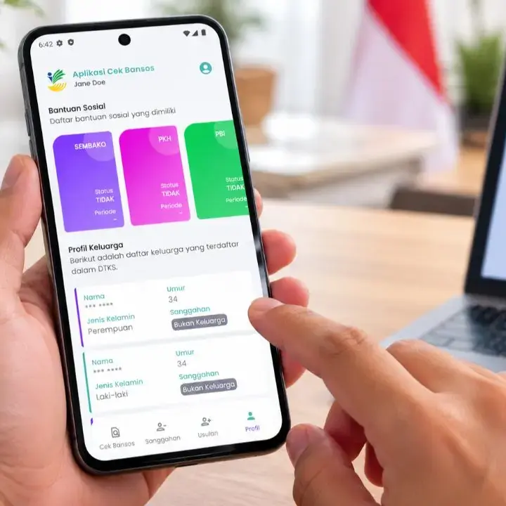 Cara Mudah Cek Penerima Bansos Lewat HP via Aplikasi dan Situs Web Kemensos