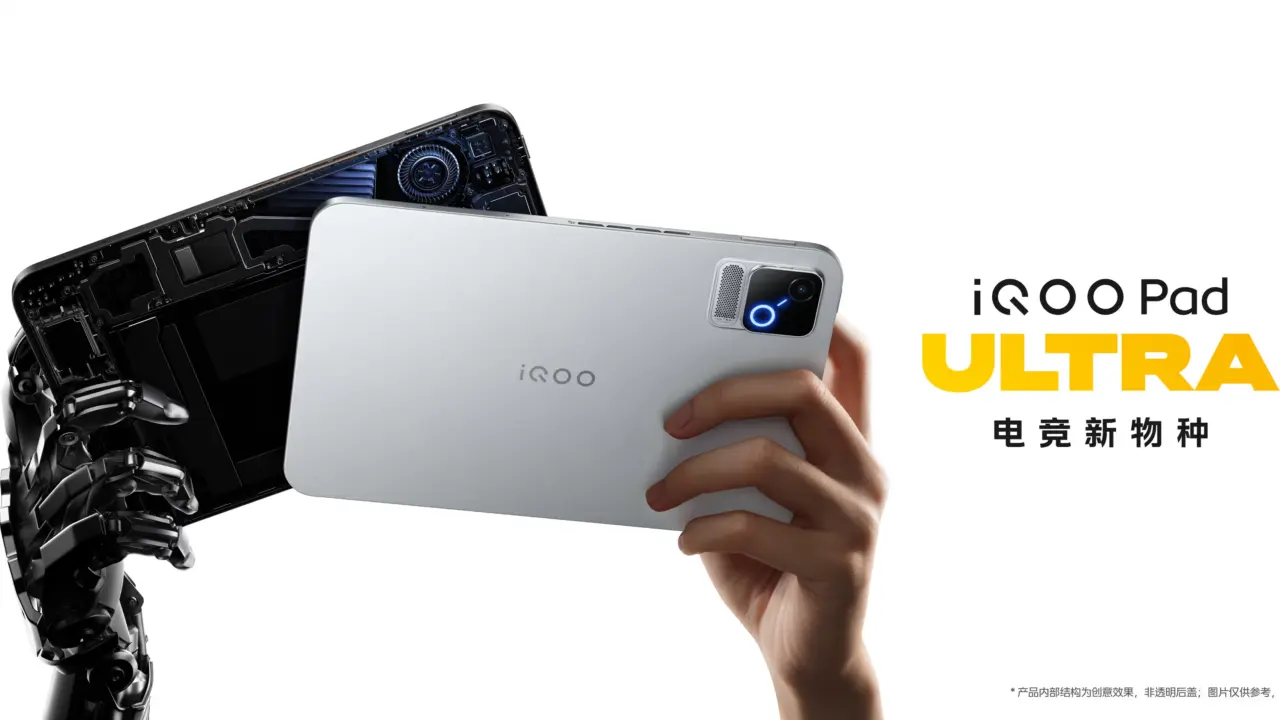 iQOO Pad Ultra Meluncur di China, Tablet Gaming OLED 165Hz dan Baterai 9.020mAh