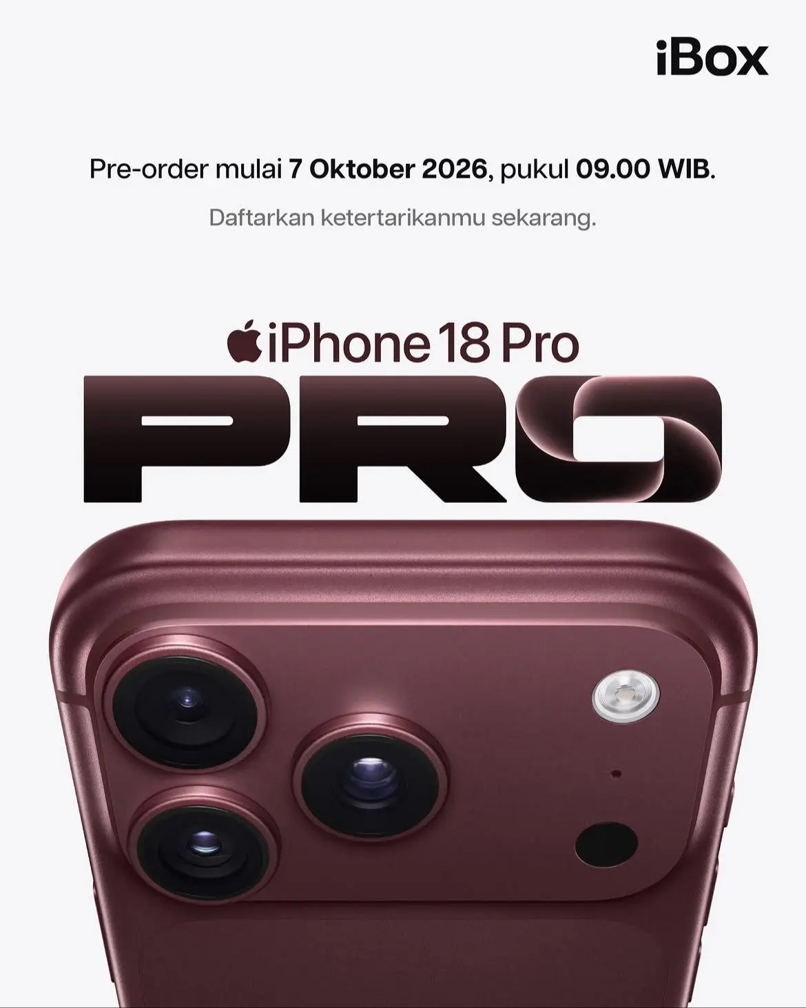 Iphone Pro Paling Maksimal Iphone 18 Pro Layar Promotion 6 3 Inci Kamera Utama Fusion 48 M