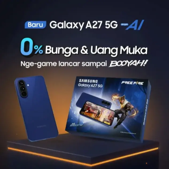 Samsung Luncurkan Galaxy A27 5G Gaming Package Spesial Free Fire